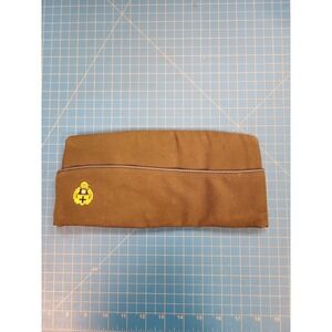 Bernard Cap Co US Army Garrison Cap Size 7 1/8 Loyalty Courage Pin Military Hat